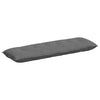 Vidaxx coussin de dossier gris foncé 160 x 50 cm tissu microfibre