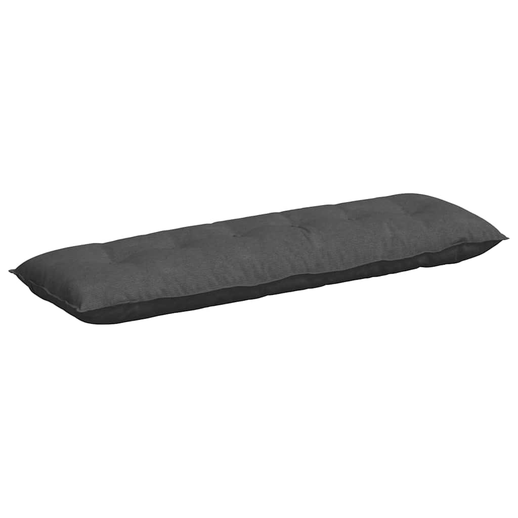 Vidaxx coussin de dossier gris foncé 160 x 50 cm tissu corde