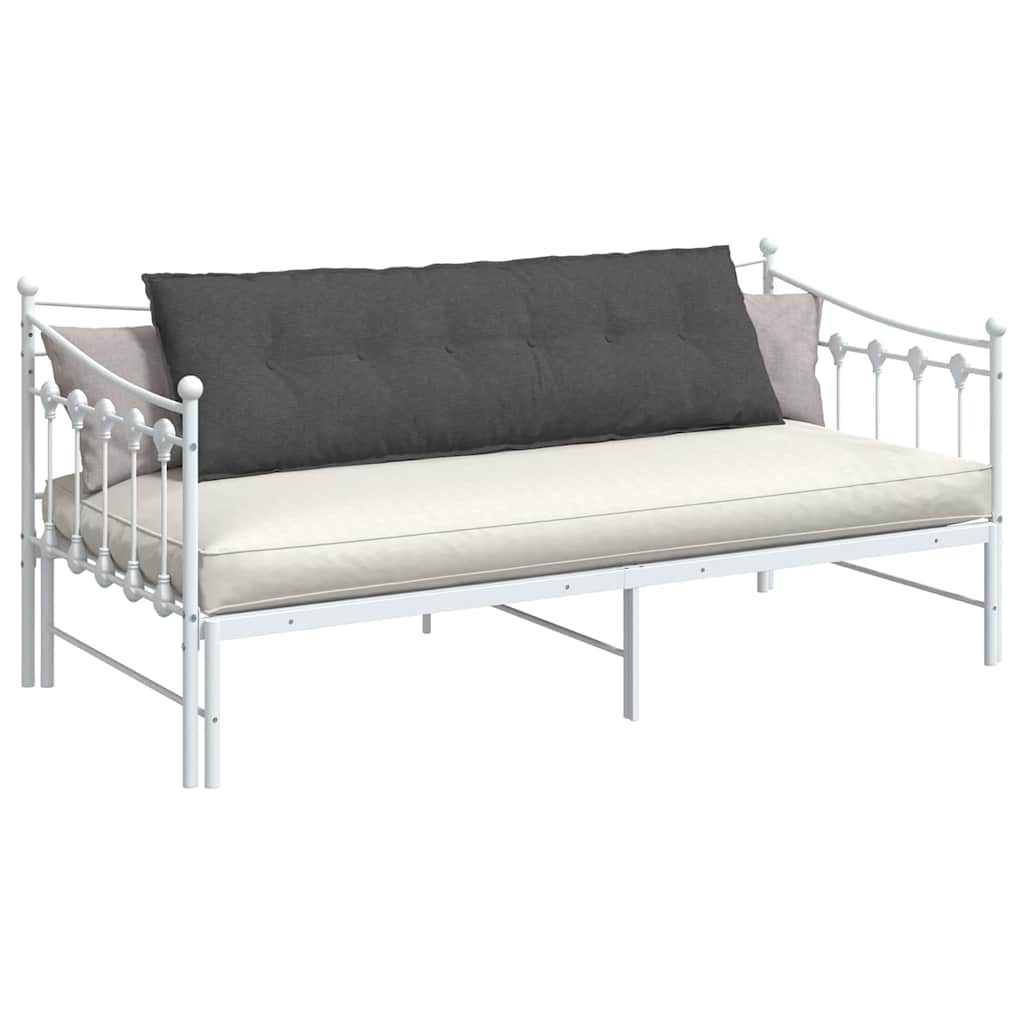 Vidaxx coussin de dossier gris foncé 160 x 50 cm tissu corde