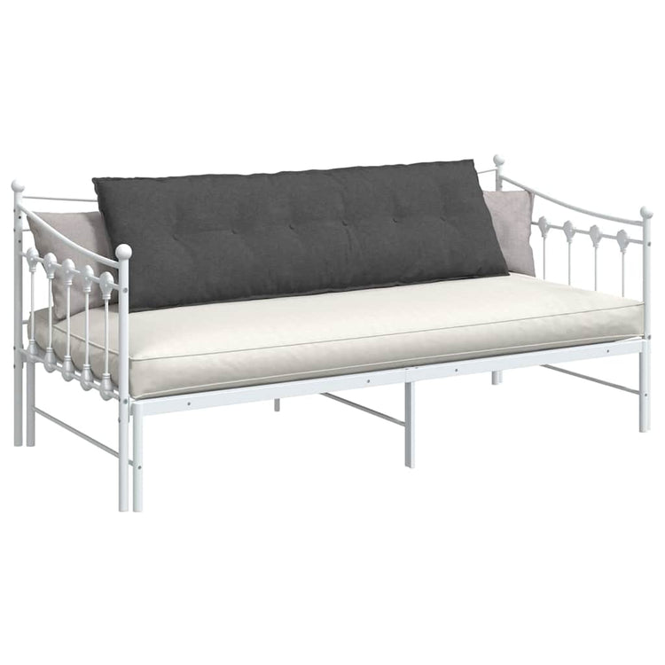 Vidaxx coussin de dossier gris foncé 160 x 50 cm tissu corde