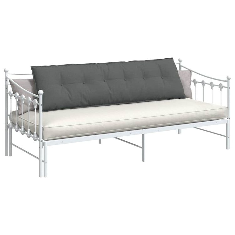 Vidaxx coussin de dossier gris foncé 180 x 19 x 50 cm tissu