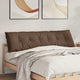 Vidaxx coussin de dossier marron 180 x 19 x 50 cm tissu