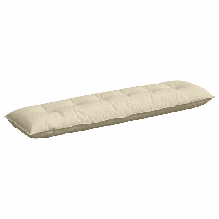 Vidaxx coussin de dossier crème 180 x 19 x 50 cm tissu