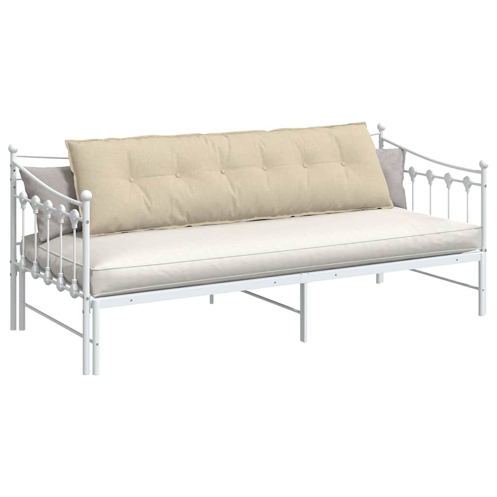 Vidaxx coussin de dossier crème 180 x 19 x 50 cm tissu