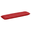 Vidaxx coussin de dossier rouge 180 x 19 x 50 cm tissu