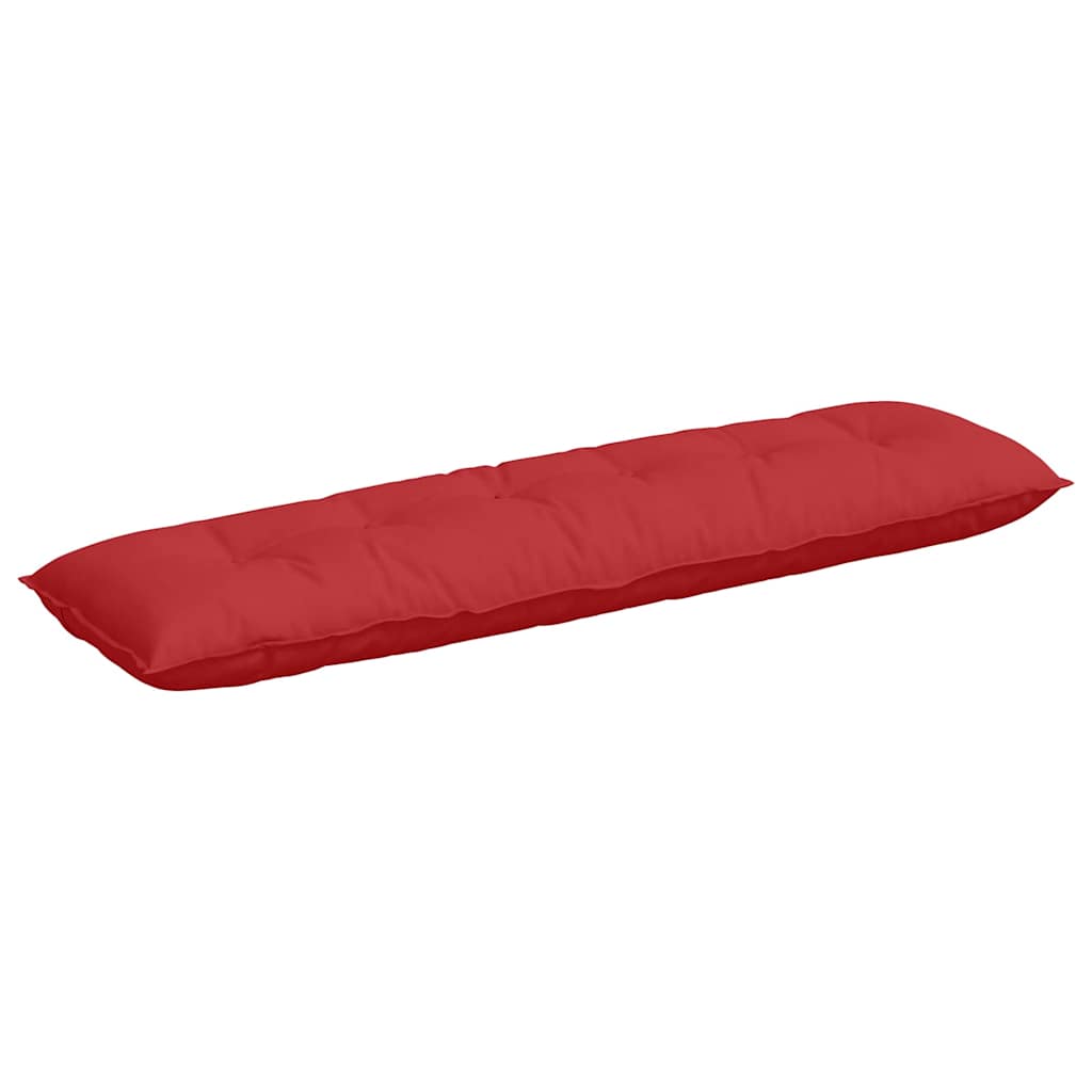 Vidaxx coussin de dossier rouge 180 x 19 x 50 cm tissu