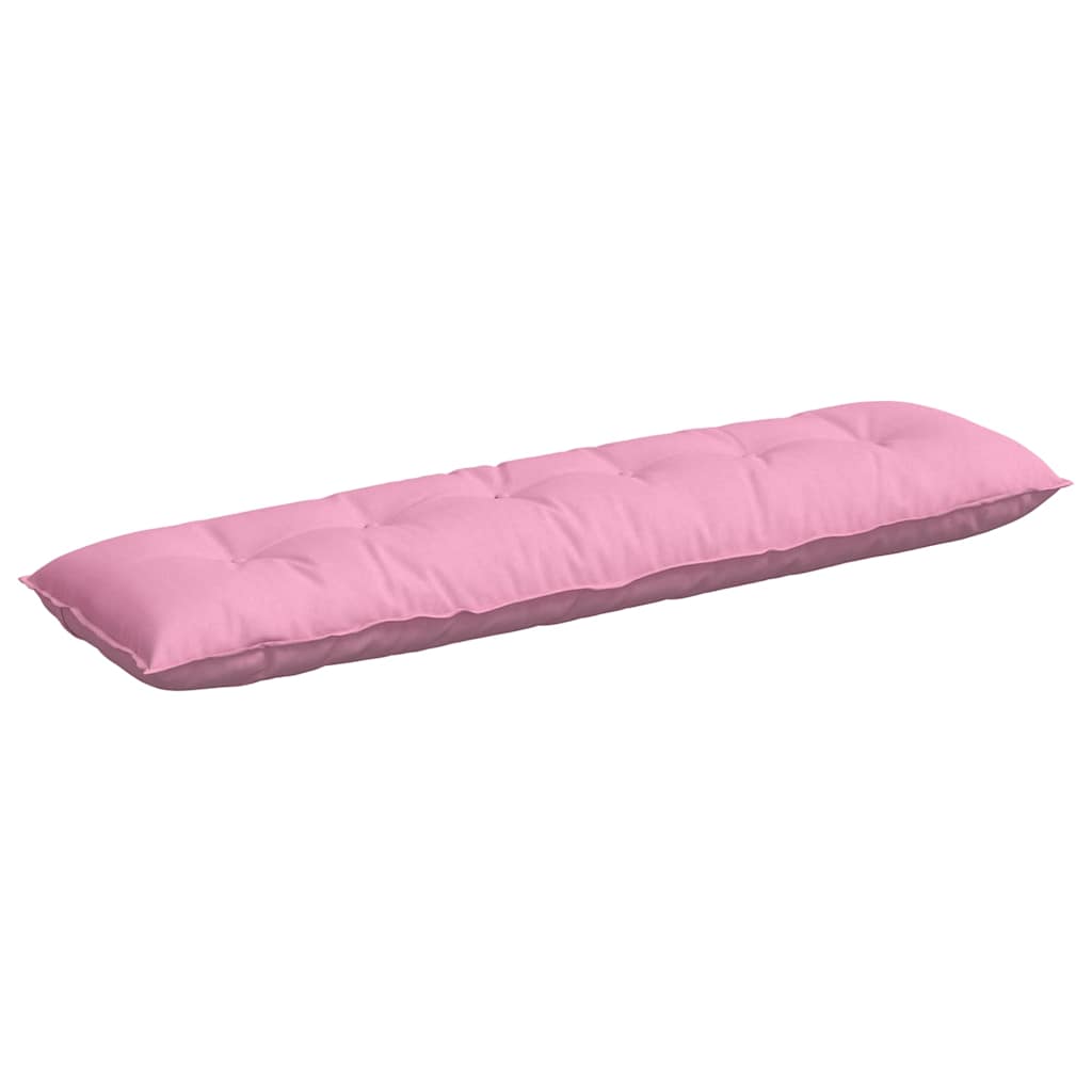 Vidaxx coussin de dossier rose 180 x 19 x 50 cm tissu