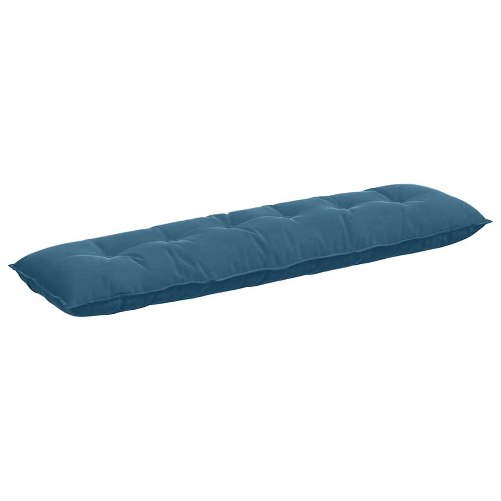 Vidaxx coussin de dossier bleu 180 x 50 cm tissu corde