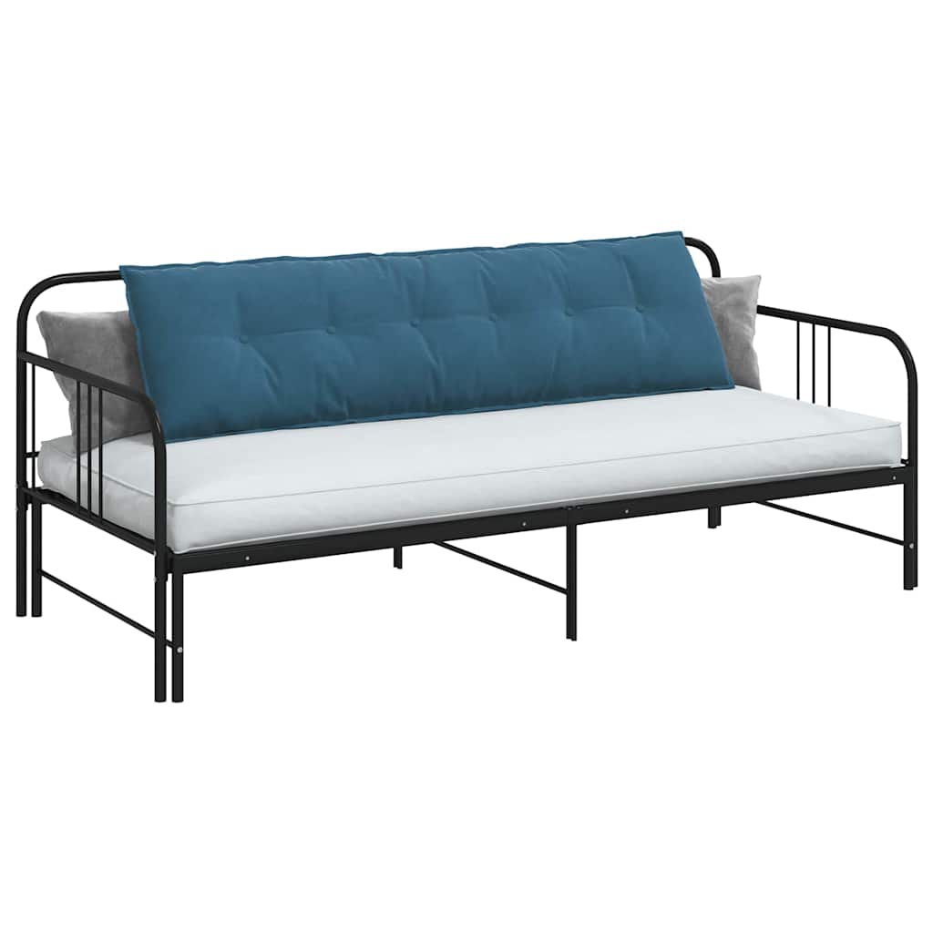 Vidaxx coussin de dossier bleu 180 x 50 cm tissu corde
