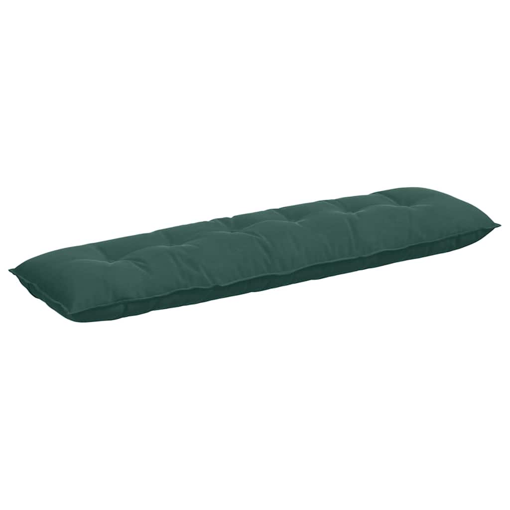 Vidaxx coussin de dossier vert foncé 180 x 50 cm tissu corde
