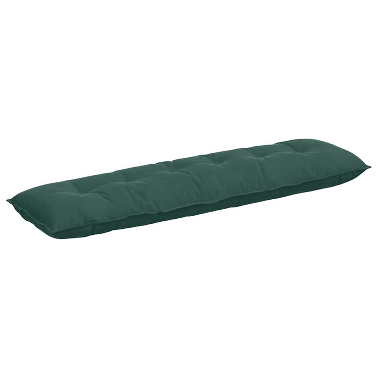 Vidaxx coussin de dossier vert foncé 180 x 50 cm tissu corde