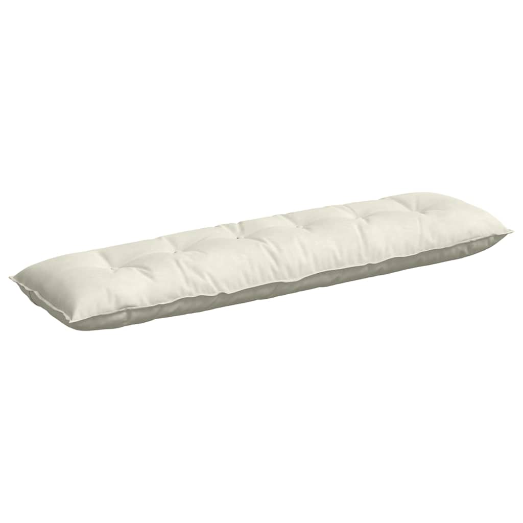 Vidaxx coussin de dossier crème 180 x 50 cm tissu corde