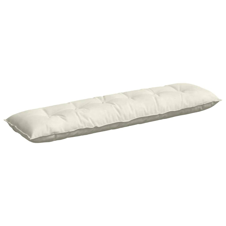 Vidaxx coussin de dossier crème 180 x 50 cm tissu corde