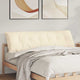 Vidaxx coussin de dossier crème 180 x 50 cm tissu corde