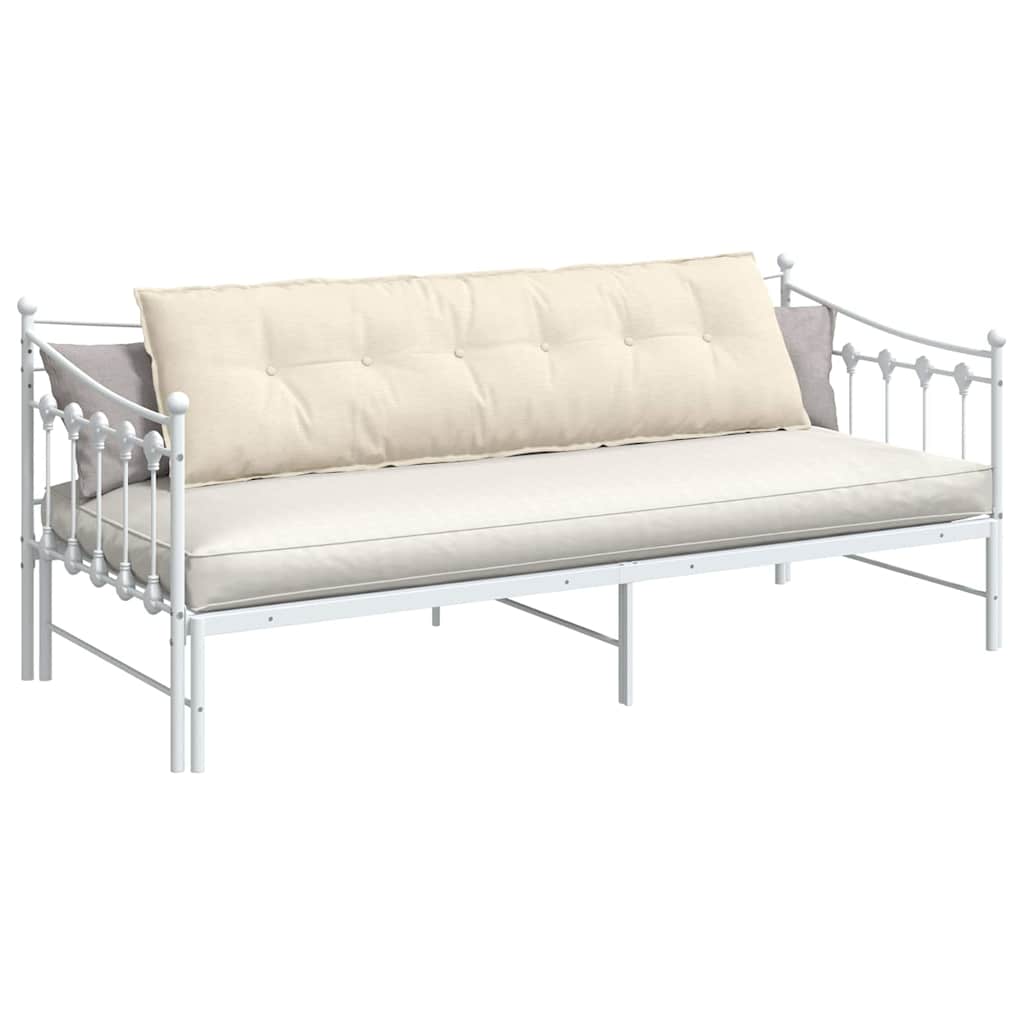 Vidaxx coussin de dossier crème 180 x 50 cm tissu corde