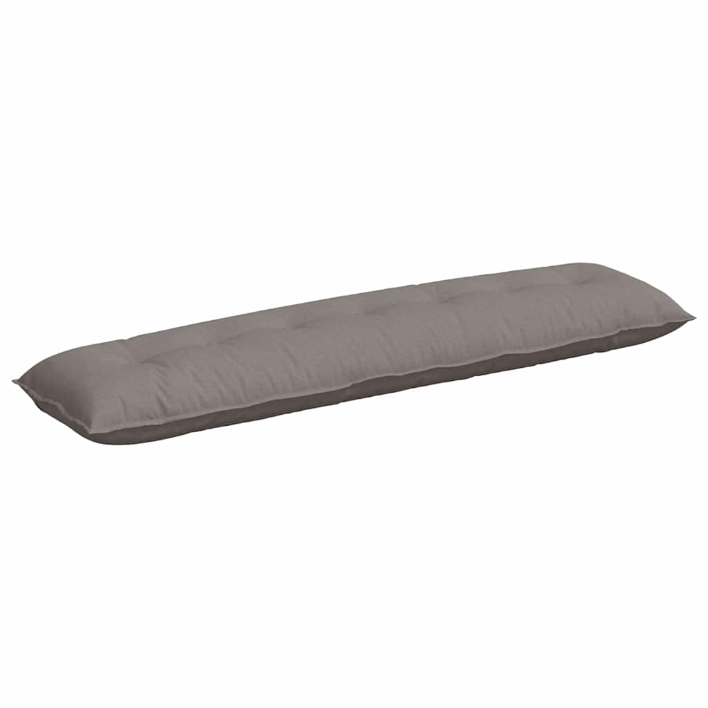 Vidaxx coussin de dossier taupe 200 x 19 x 50 cm tissu