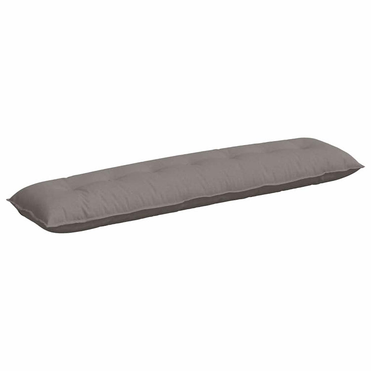 Vidaxx coussin de dossier taupe 200 x 19 x 50 cm tissu