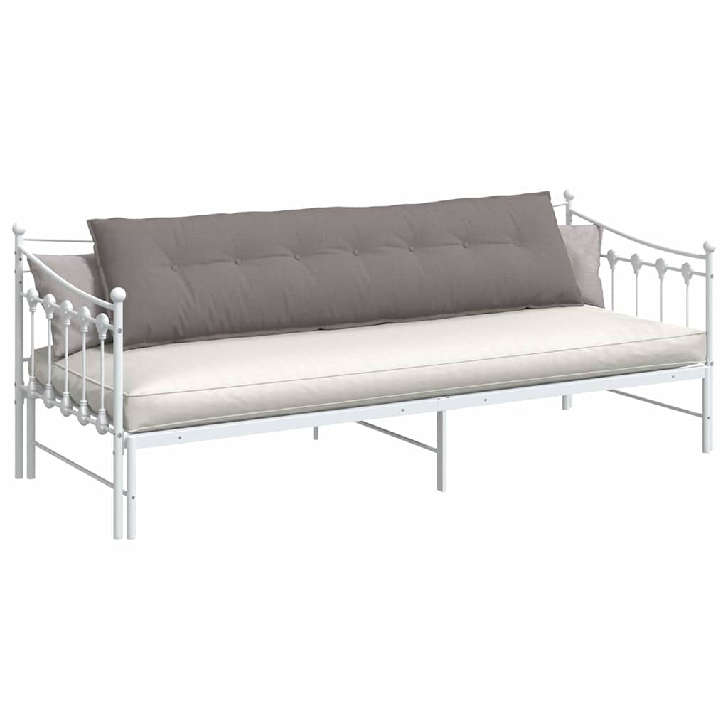 Vidaxx coussin de dossier taupe 200 x 19 x 50 cm tissu