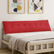 Vidaxx coussin de dossier rouge 200 x 19 x 50 cm tissu