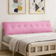 Vidaxx coussin de dossier rose 200 x 19 x 50 cm tissu