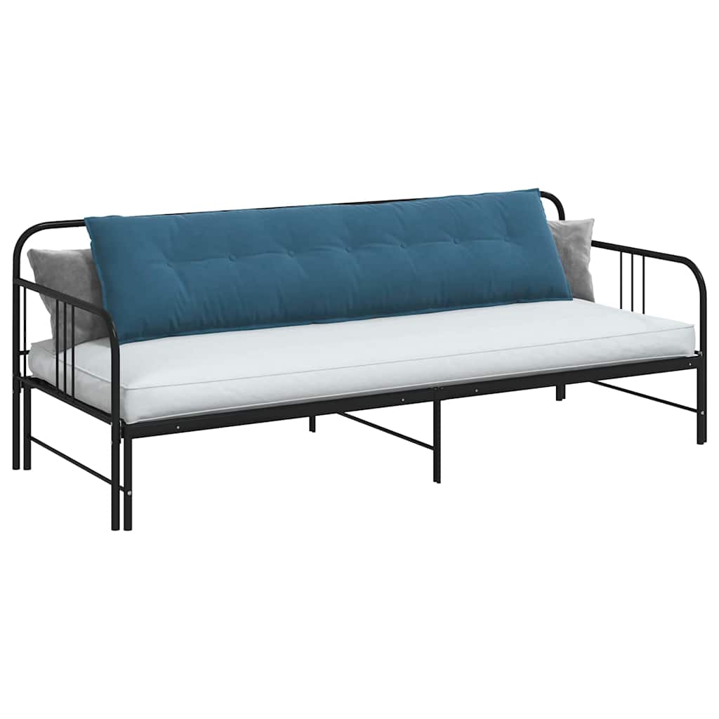 Vidaxx coussin de dossier bleu 200 x 50 cm tissu corde