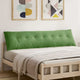 Vidaxx coussin de dossier vert clair 200 x 50 cm tissu corde