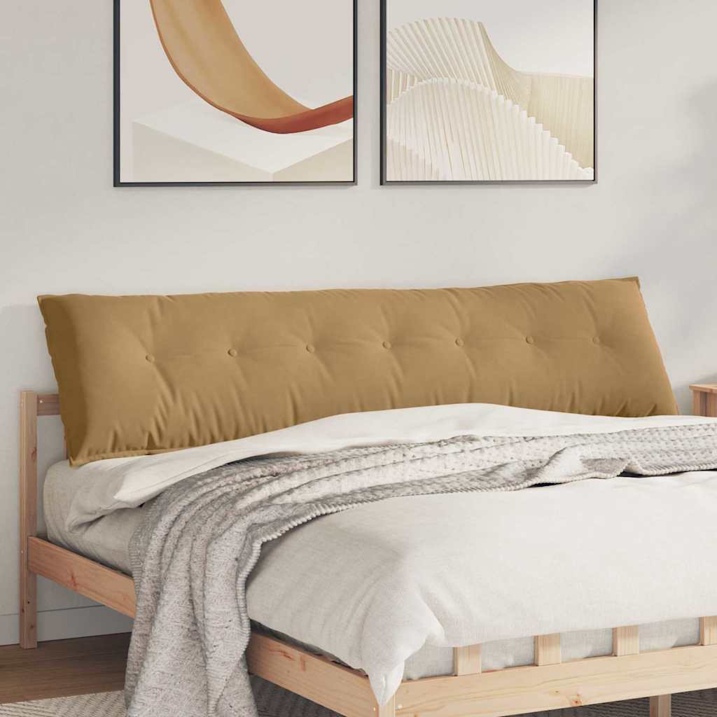Vidaxx coussin de dossier marron 200 x 50 cm tissu corde