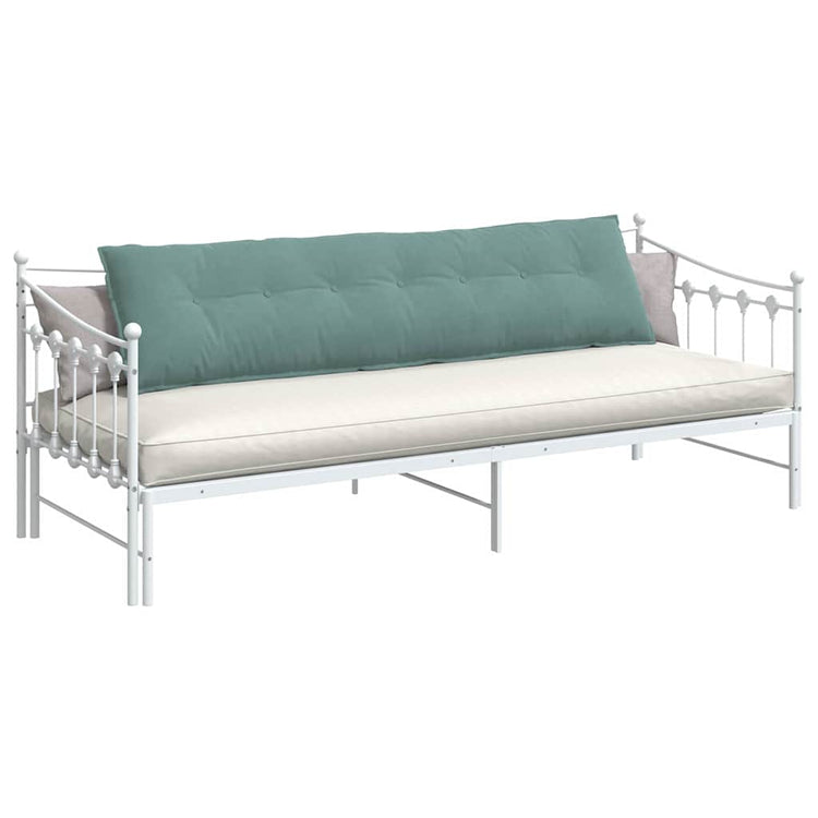 Vidaxx coussin de dossier vert d'eau 200 x 50 cm tissu corde
