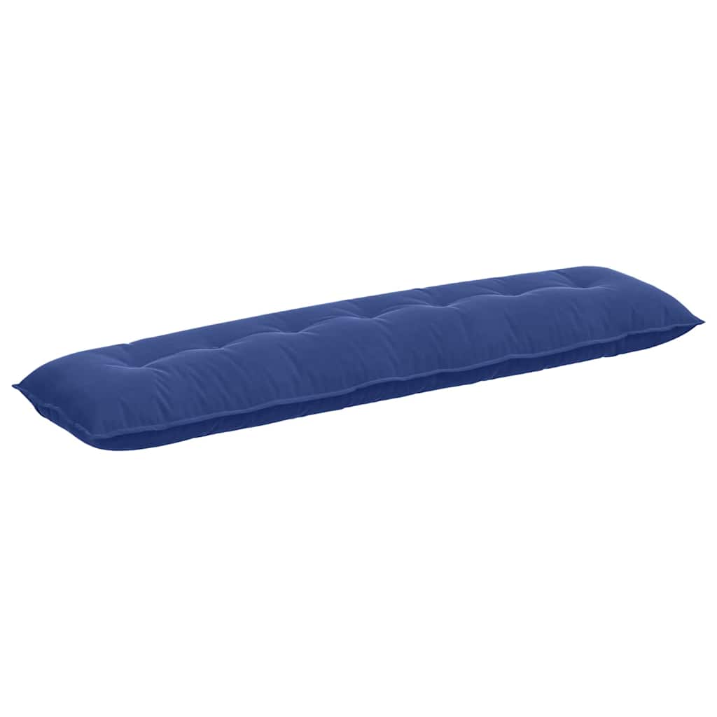 Vidaxx coussin de dossier police bleu 200 x 50 cm tissu corde