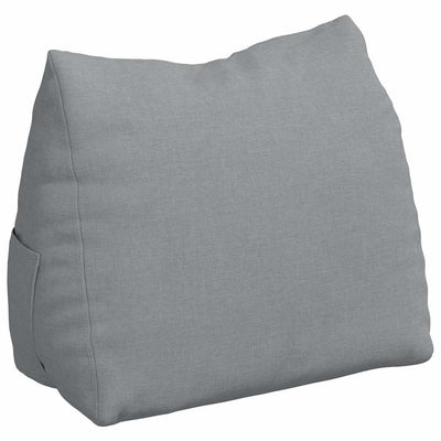 Vidaxx coussin de dossier gris clair 45 x 20 x 35 cm tissu