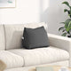 Vidaxx coussin de dossier gris foncé 45 x 20 x 35 cm tissu