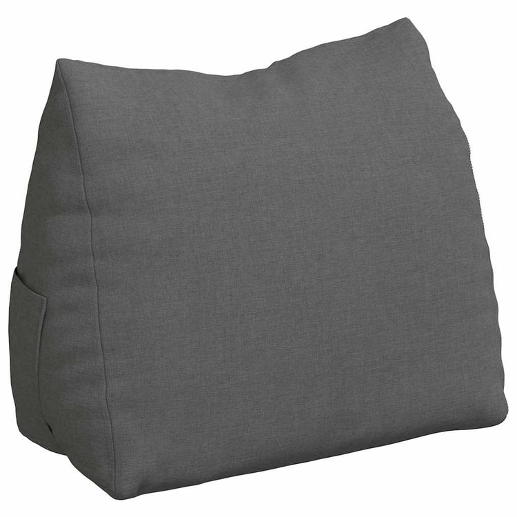Vidaxx coussin de dossier gris foncé 45 x 20 x 35 cm tissu