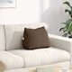 Vidaxx coussin de dossier marron 45 x 20 x 35 cm tissu