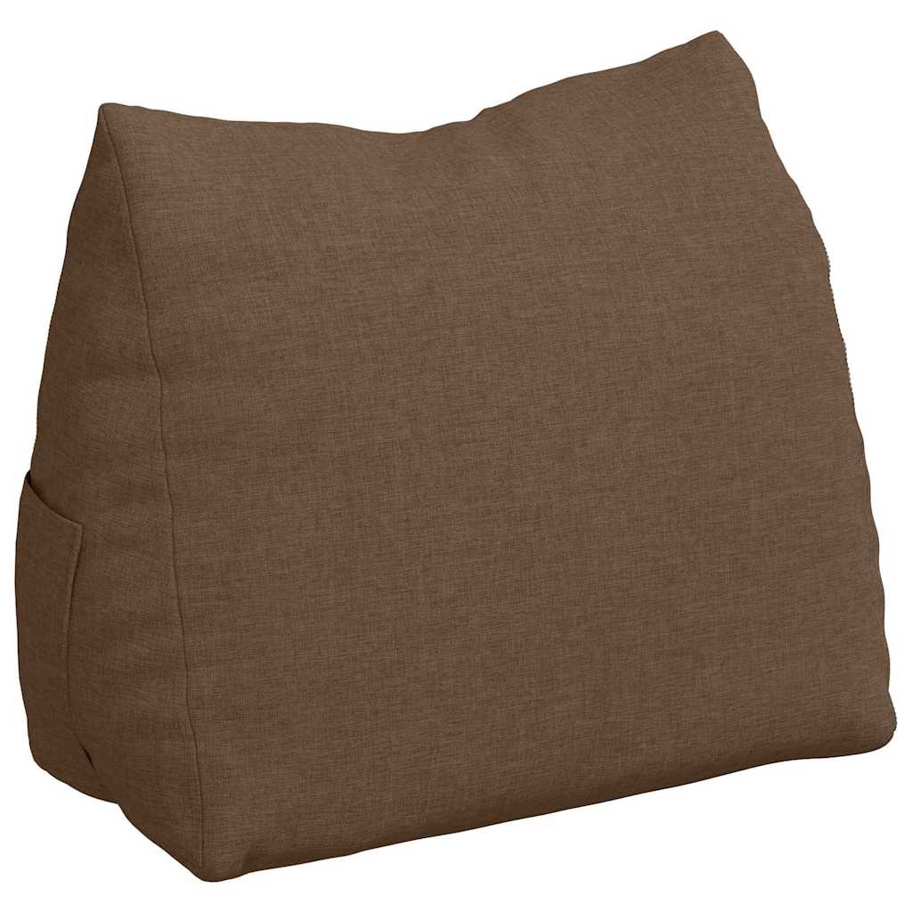 Vidaxx coussin de dossier marron 45 x 20 x 35 cm tissu