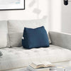 Vidaxx coussin de dossier bleu 45 x 20 x 35 cm tissu