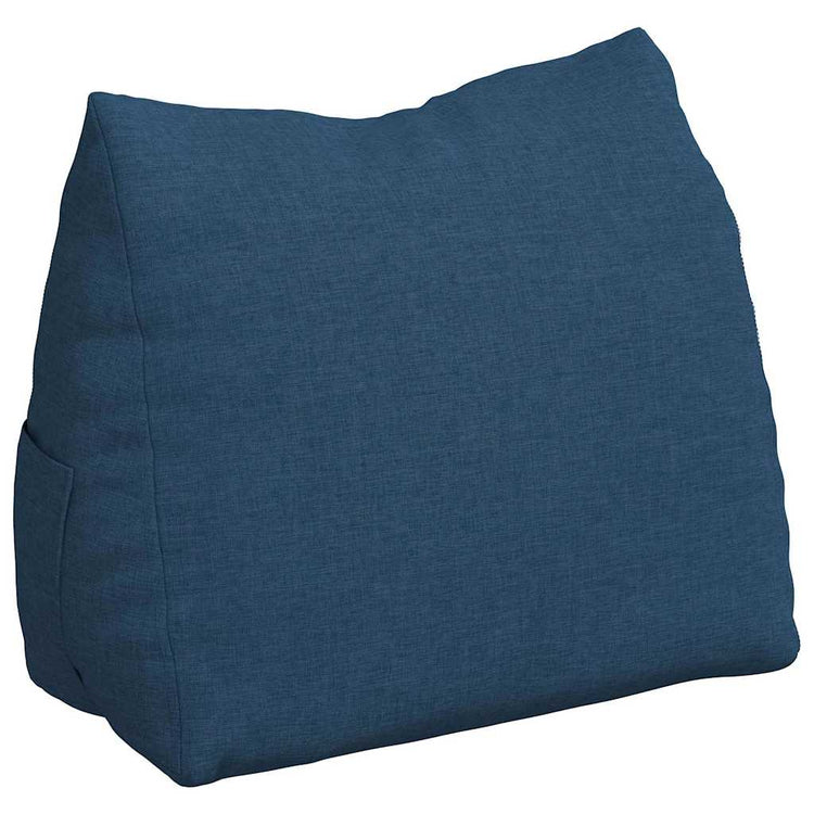 Vidaxx coussin de dossier bleu 45 x 20 x 35 cm tissu