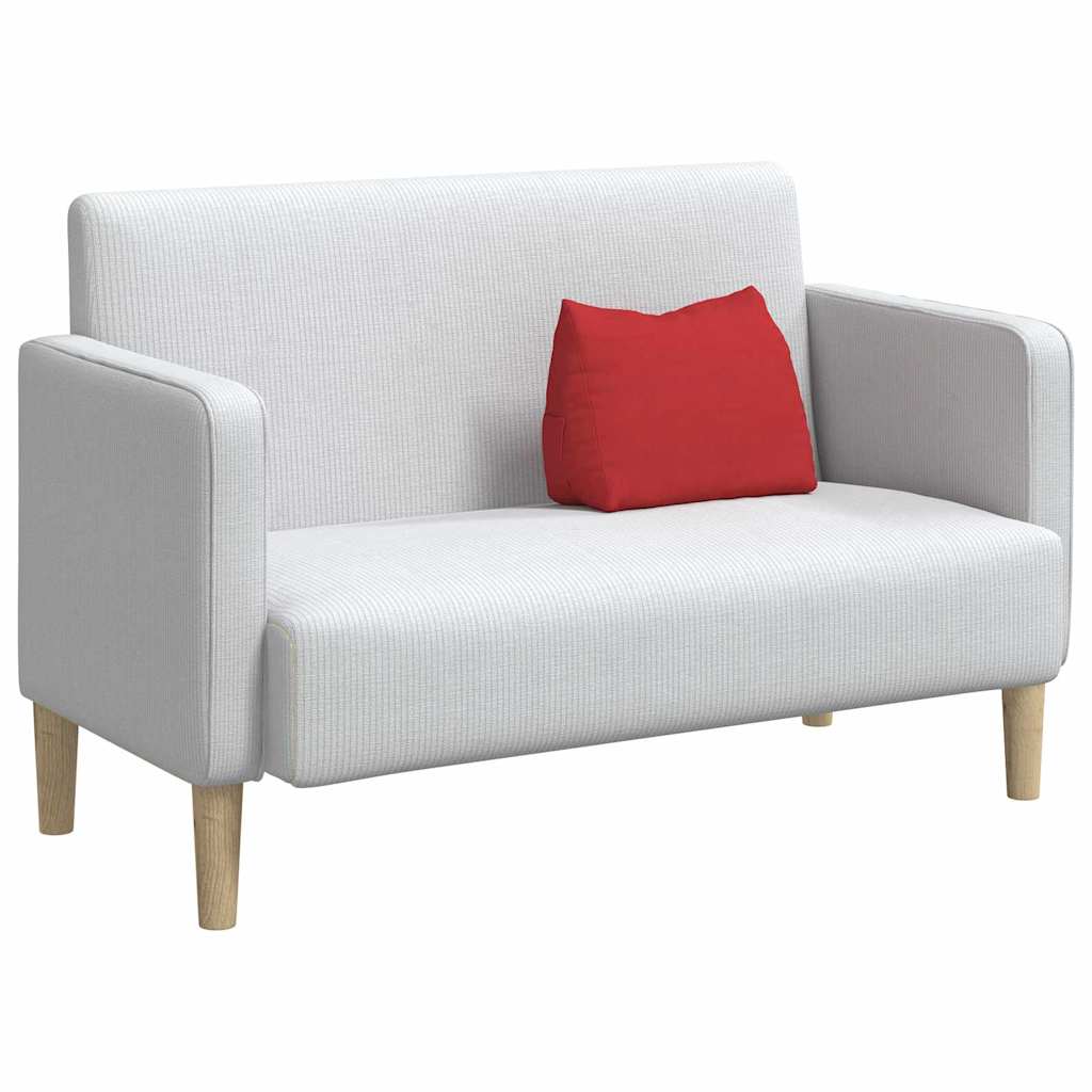 Vidaxx coussin de dossier rouge 45 x 20 x 35 cm tissu