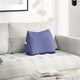 Vidaxx coussin de dossier jeans bleu 45 x 20 x 35 cm tissu