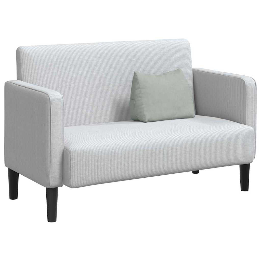 Vidaxx coussin de dossier gris clair 45 x 20 x 35 cm tissu corde