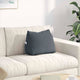 Vidaxx coussin de dossier gris foncé 45 x 20 x 35 cm tissu corde