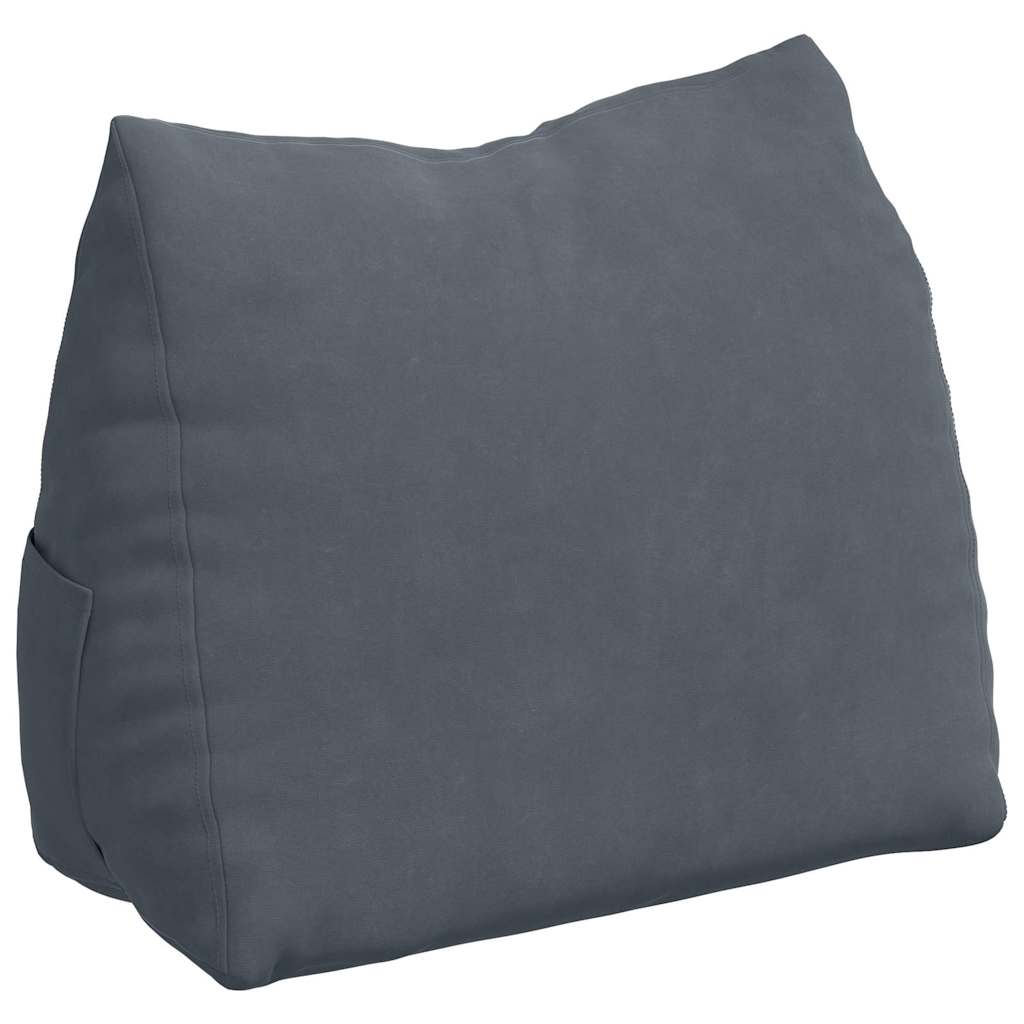 Vidaxx coussin de dossier gris foncé 45 x 20 x 35 cm tissu corde