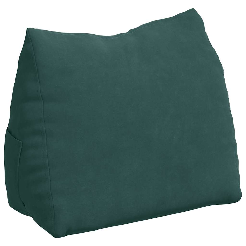 Vidaxx coussin de dossier vert foncé 45 x 20 x 35 cm tissu corde