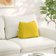 Vidaxx coussin de dossier jaune 45 x 20 x 35 cm tissu corde