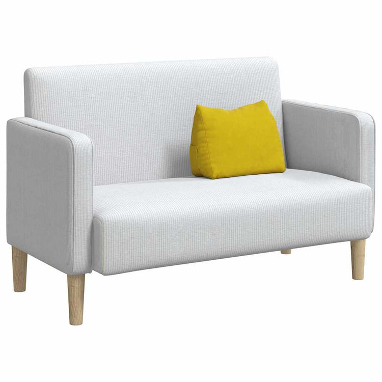 Vidaxx coussin de dossier jaune 45 x 20 x 35 cm tissu corde