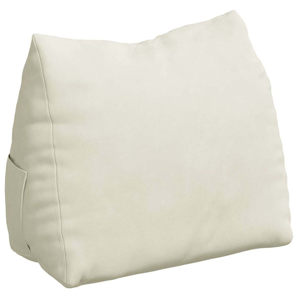 Vidaxx coussin de dossier crème 45 x 20 x 35 cm tissu corde
