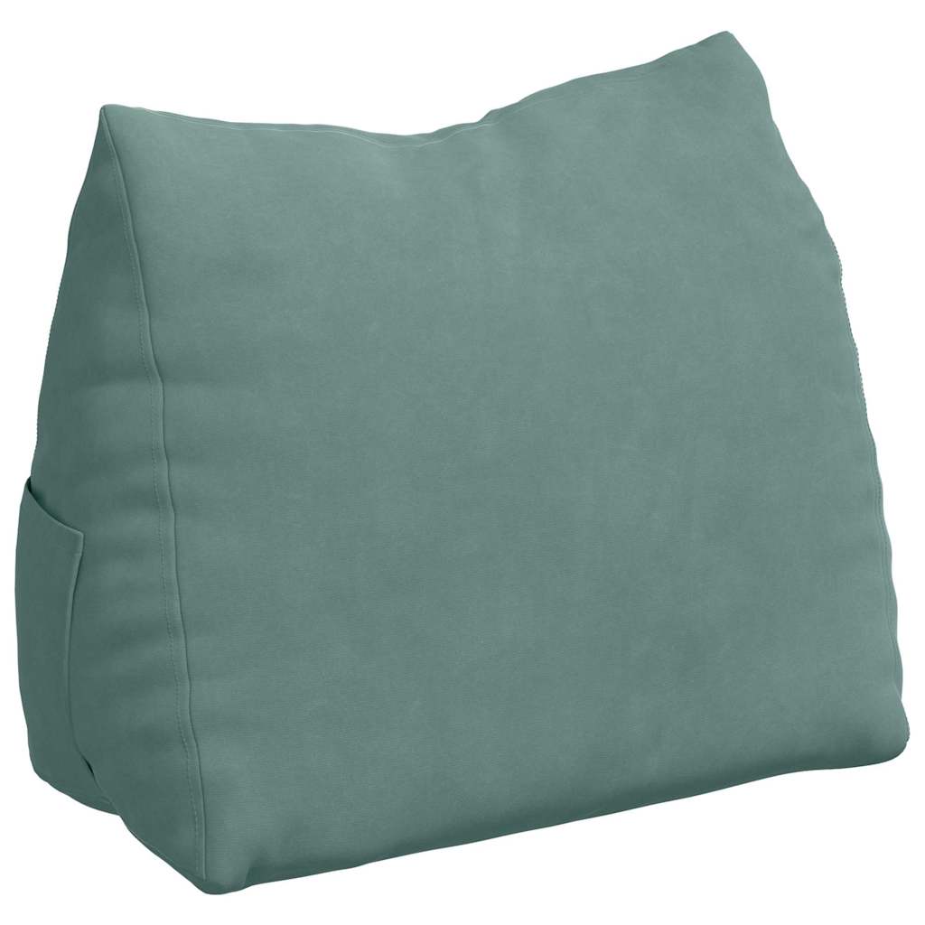 Vidaxx coussin de dossier vert d'eau 45 x 20 x 35 cm tissu corde