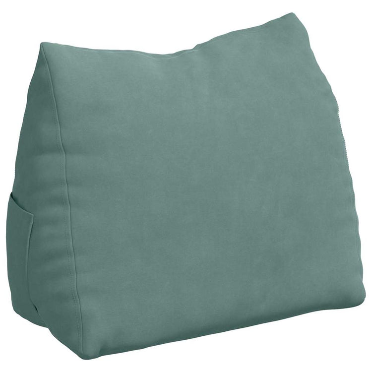 Vidaxx coussin de dossier vert d'eau 45 x 20 x 35 cm tissu corde