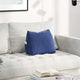 Vidaxx coussin de dossier police bleu 45 x 20 x 35 cm tissu corde