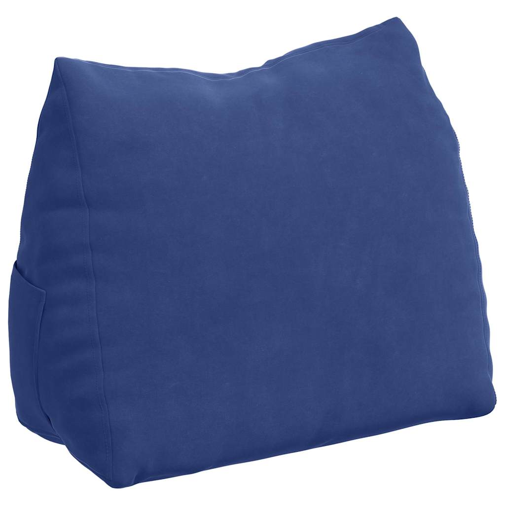 Vidaxx coussin de dossier police bleu 45 x 20 x 35 cm tissu corde