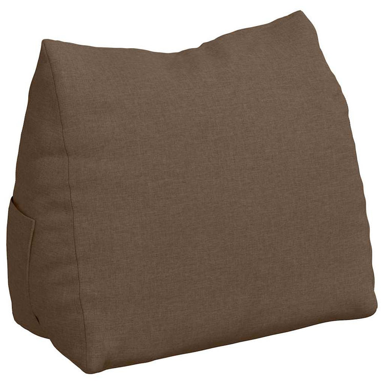 Vidaxx coussin de dossier marron 60 x 20 x 50 cm tissu